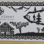 Paper cutting in Château-d’Oex