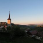 La chaîne montagneuse du Jura