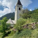 Lavin, Romansh Culture, a beautiful Garden and a Romanesque Church