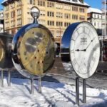 The monumental Tissot Clock in La Chaux-de-Fonds