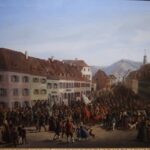 1848 en Bade, dans la Confédération allemande, en Suisse et en France