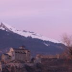 Das alte Zentrum und die Natur von Sitten