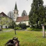 Un mausolée romain et une église romane avec des fresques gothiques à Bienne