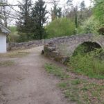 The bridge Sainte-Apolline brug in Villars-sur-Glâne